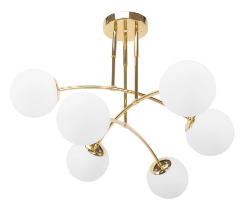 LAMPA APP1577-6CP GOLD MAT LAMPA APP1577-6CP GOLD MAT