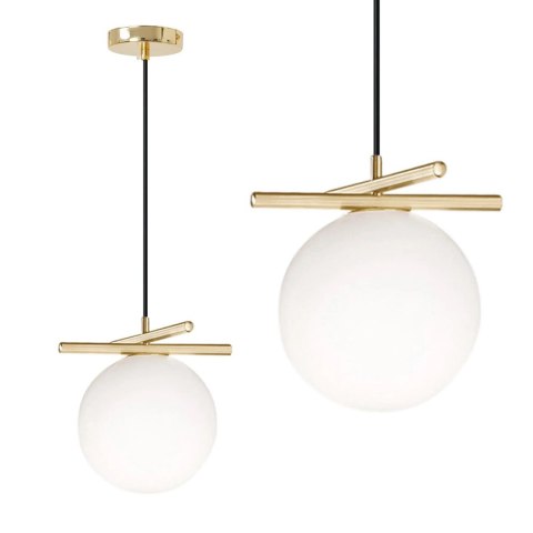 LAMPA APP1667-1CP GOLD MAT LAMPA APP1667-1CP GOLD MAT