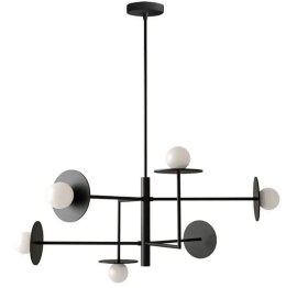 LAMPA APP1668-6CP BLACK MAT