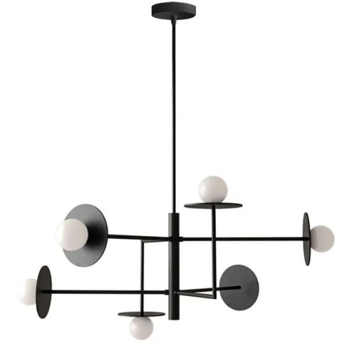 LAMPA APP1668-6CP BLACK MAT LAMPA APP1668-6CP BLACK MAT
