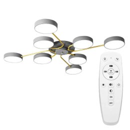 LAMPA APP532-8C GREY/GOLD