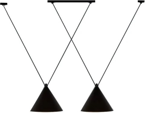 LAMPA APP548-2CP BLACK LAMPA APP548-2CP BLACK