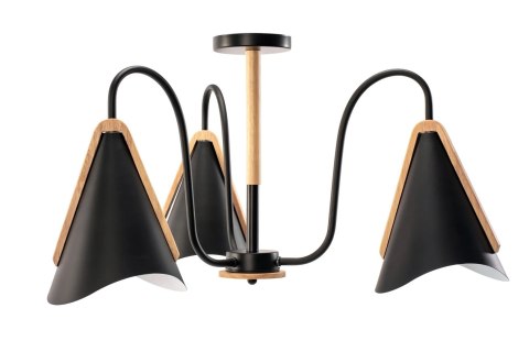 LAMPA APP605-3C BLACK LAMPA APP605-3C BLACK