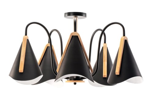 LAMPA APP607-5C BLACK LAMPA APP607-5C BLACK