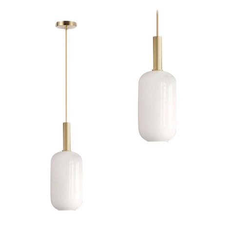 LAMPA APP667-1CP GOLD/WHITE LAMPA APP667-1CP GOLD/WHITE
