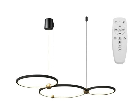 LAMPA APP752-30-40-50 BLACK RING LAMPA APP752-30-40-50 BLACK RING