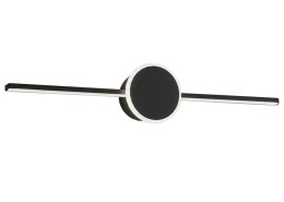 LAMPA APP848-1W ROUND 40cm BLACK