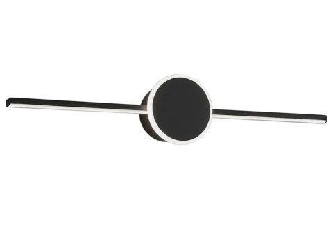 LAMPA APP848-1W ROUND 40cm BLACK LAMPA APP848-1W ROUND 40cm BLACK