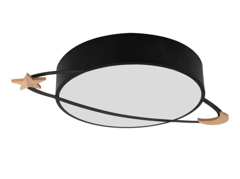 LAMPA APP864-C MOON BLACK 40cm LAMPA APP864-C MOON BLACK 40cm