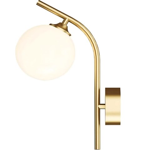 LAMPA G104-1W GOLD WHITE LAMPA G104-1W GOLD WHITE