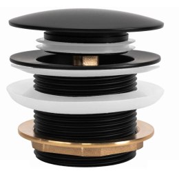 KOREK UNIWERSALNY DO WANNY CZARNY