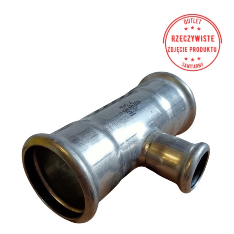 Trójnik redukcyjnyy inoxPRES Raccorderie Metalliche 42x22x42 Trójnik redukcyjnyy inoxPRES Raccorderie Metalliche 42x22x42