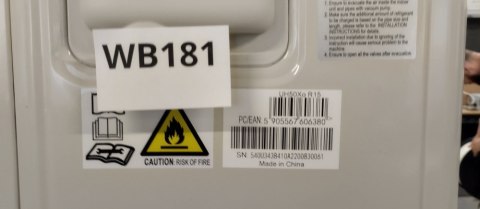 WB181 Klimatyzator ROTENSO UKURA UH50Xo R15 j.zew. WB181 Klimatyzator ROTENSO UKURA UH50Xo R15 j.zew.