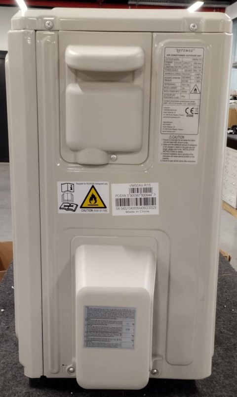 Wyprzedaż (WB177) Klimatyzator ROTENSO VERSU VM50Xo R15 j.zew. Wyprzedaż (WB177) Klimatyzator ROTENSO VERSU VM50Xo R15 j.zew.