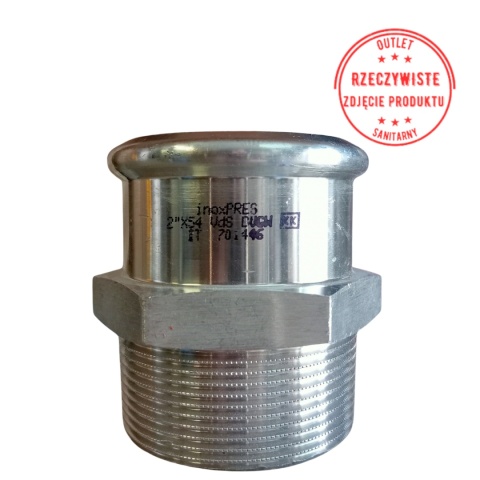 Złączka inoxPRES Raccorderie Metalliche GZ 54x2'' Złączka inoxPRES Raccorderie Metalliche GZ 54x2''