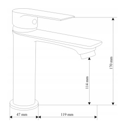 Bateria umywalkowa MEXEN Royo