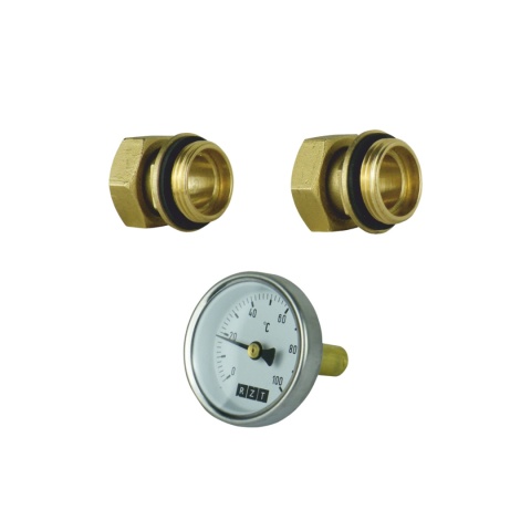 Grupa pompowa C. W. U. RZT z zabezpieczeniem przeciwpoparzeniowym, zaworem Afriso i pompą Wilo ZRS