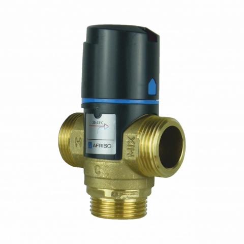 Grupa pompowa C. W. U. RZT z zabezpieczeniem przeciwpoparzeniowym, zaworem Afriso i pompą Wilo ZRS