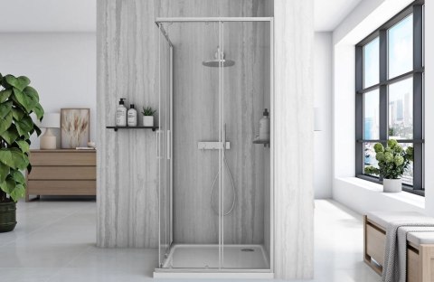 KABINA CITY BRUSH NIKIEL 80X100