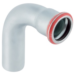 Kolano jednokielichowe Geberit Mapress C-stahl d35 90°