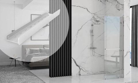 PÓŁKA ŁAZIENKOWA SF03-600 BRUSH