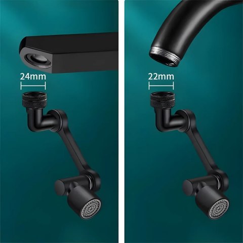 PRZEDŁUŻKA OBROTOWA COLT CZARNA