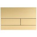PRZYCISK DO STELAŻA PODTYNKOWEG T STEEL BRUSH GOLD