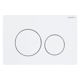 Przycisk uruchamiający Geberit Delta20 do spłukiwania dwudzielnego