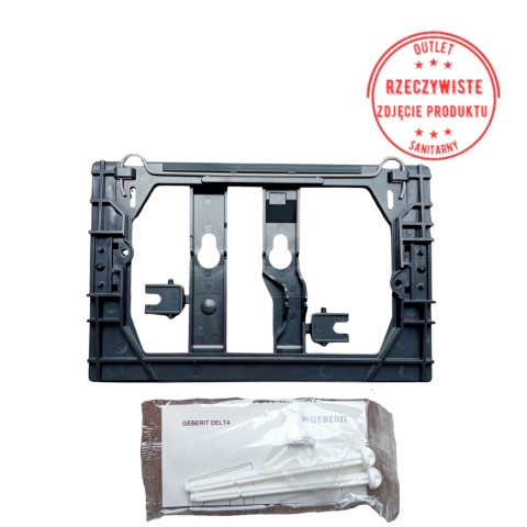 Przycisk uruchamiający Geberit Delta20 do spłukiwania dwudzielnego