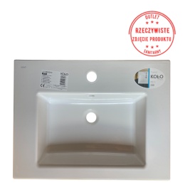 Umywalka meblowa z niskim rantem KOŁO TWINS