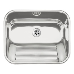 Zlewozmywak gospodarczy 1-komorowy wpuszczany lub mocowany do ściany DEANTE