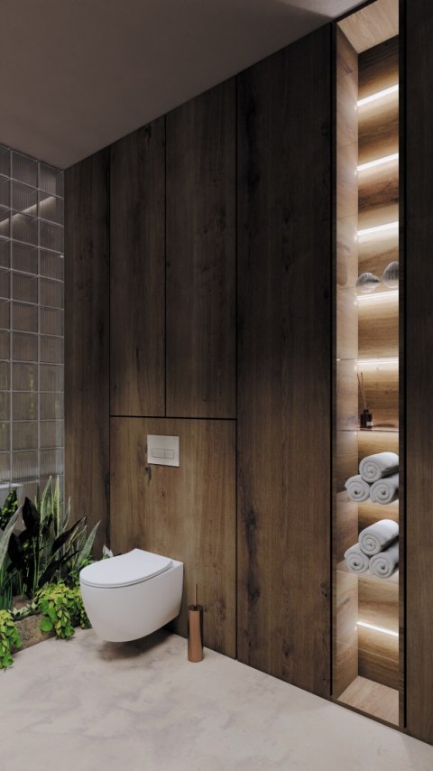 Miska WC z deską bezkołnierzowa Miska WC z deską bezkołnierzowa