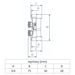 Zawór zwrotny antyskażeniowy EA291NF DN20