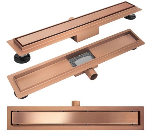 ODPŁYW NEOX MIEDŹ SZCZOTKOWANA 500