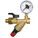 Zawór napełnienia instalacji z manometrem SYR 2128 1/2''