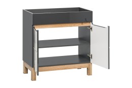 Szafka pod umywalkę 80cm BALI GRAFIT