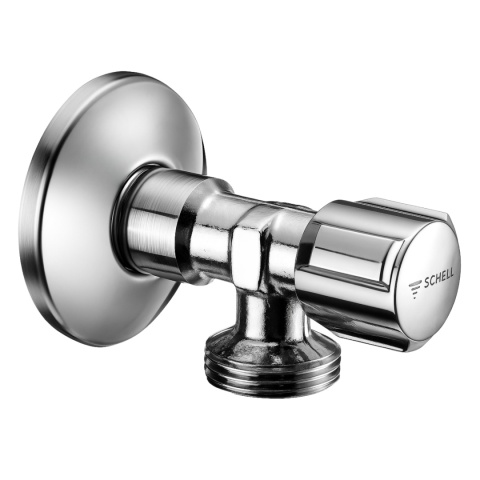 Zawór czerpalny kątowy SCHELL COMFORT 1/2''x3/4'' (DN15 x DN20)