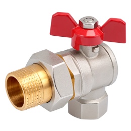 Zawór kulowy kątowy Perfekt System PHA-010 PN30 1'' (DN25) PERFEXIM