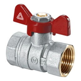 Zawór kulowy W/W motylek PN40 1'' (DN25) TRINNITY