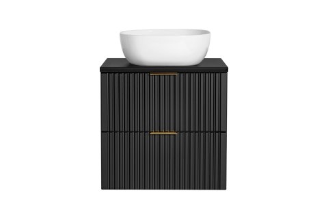 Szafka pod umywalkę 60cm 2 szuflady ADEL BLACK
