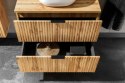 Szafka pod umywalkę 80cm 2 szuflady ADEL OAK