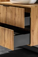 Szafka pod umywalkę 80cm 2 szuflady ADEL OAK