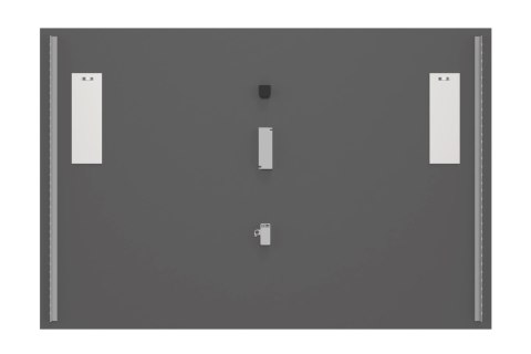 Lustro LED bez ramy AURA 120CM