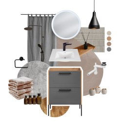 Szafka pod umywalkę 120cm 2 szuflady