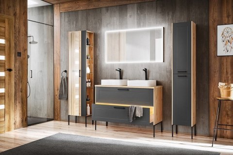 Szafka pod umywalkę 120cm 2 szuflady