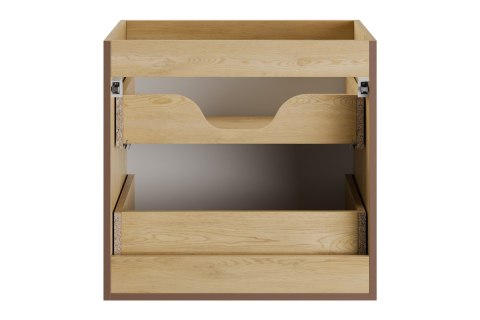 Szafka pod umywalkę 60cm 2 szuflady NORDIC CREMONA