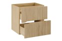 Szafka pod umywalkę 60cm 2 szuflady NORDIC CREMONA
