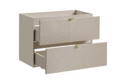 Szafka pod umywalkę VIVA CASHMERE 80cm 2 szuflady