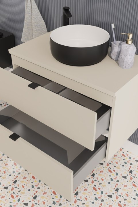 Szafka pod umywalkę 80cm 2 szuflady