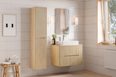 Szafka wysoka 2 drzwi 170 cm NORDIC CREMONA